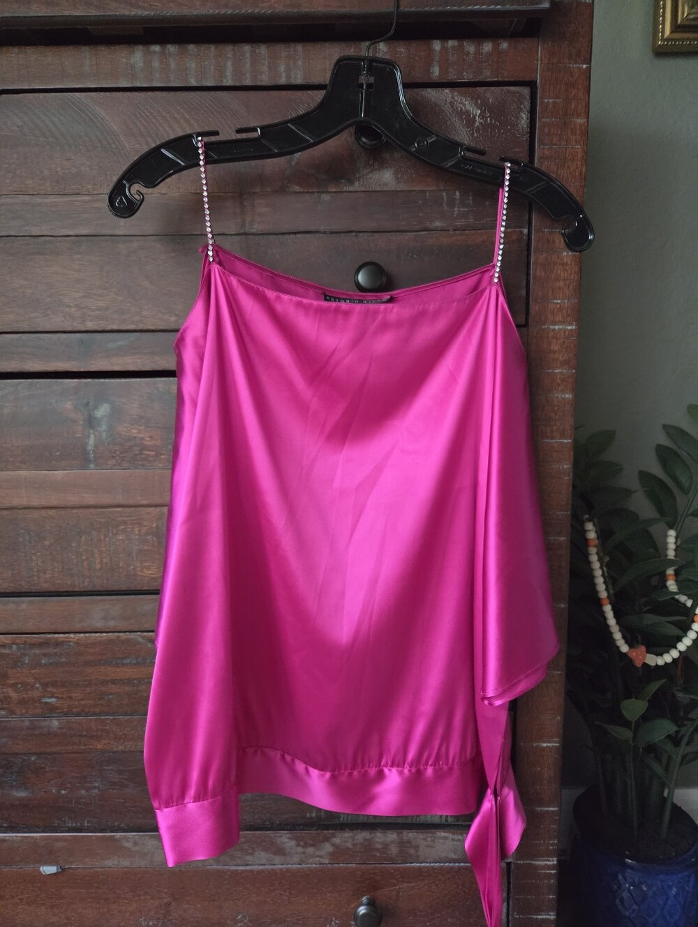 Antonio Melani Rhinestone Strap Top